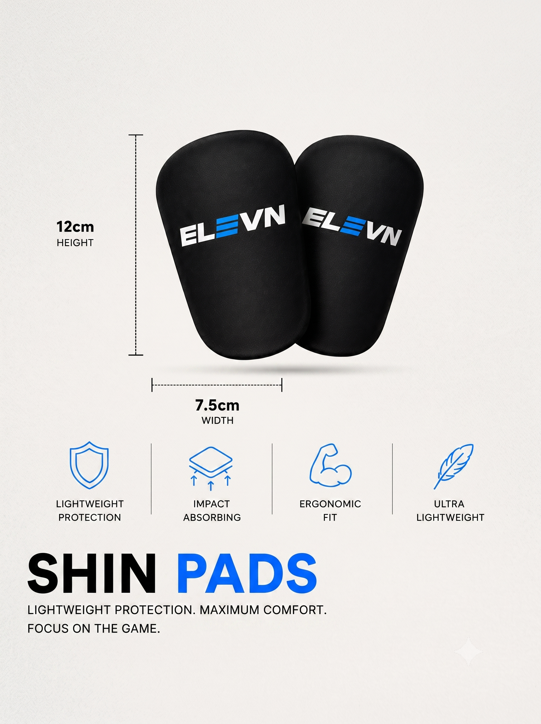Adults Mini Shin Pads